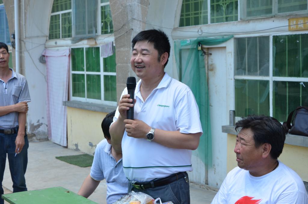 化工公司党委书记舒永安讲话