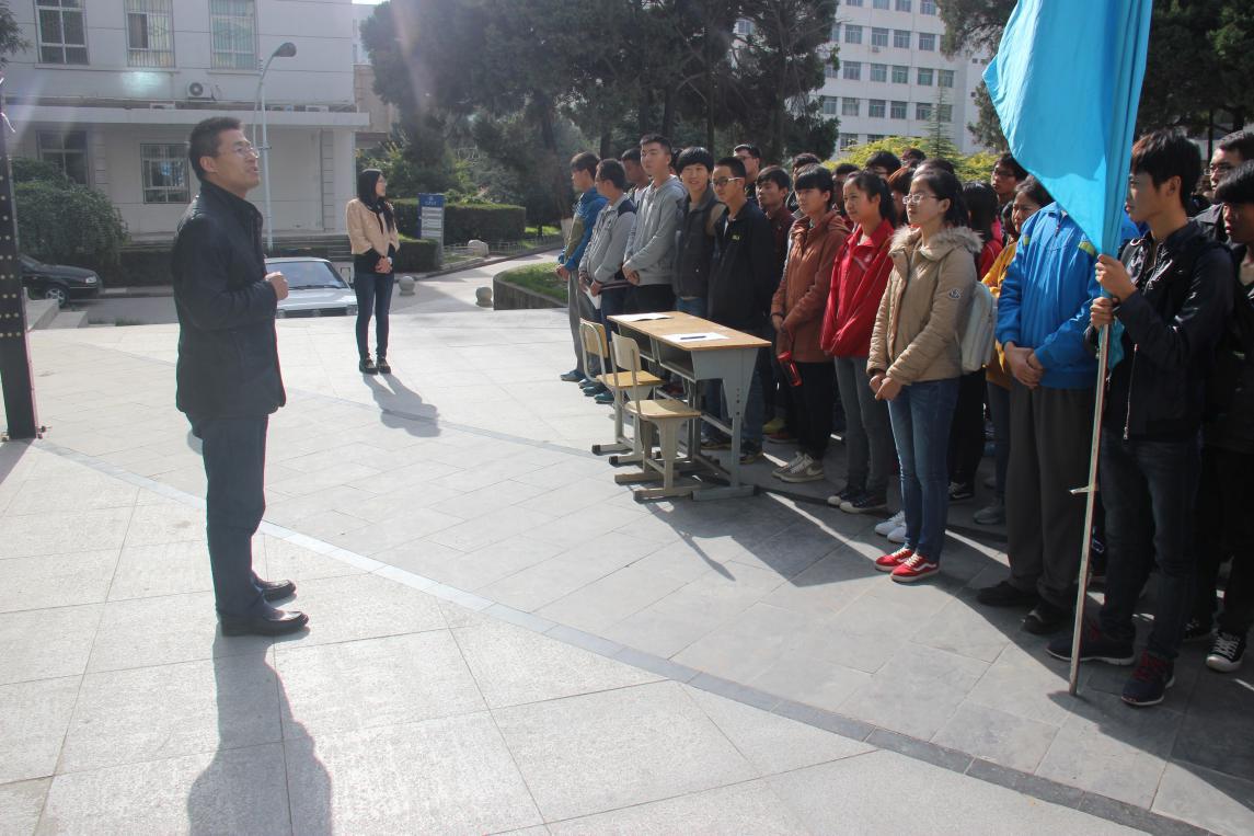 学工部副部长马小惠老师讲话